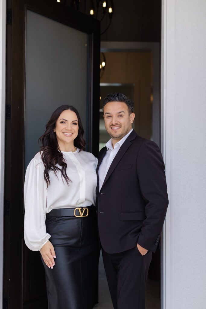 Isabel and Alex, real estate advisors in Sherman Oaks.